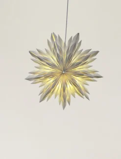 Adventsstjärna 'Oslo' 65cm - Vit