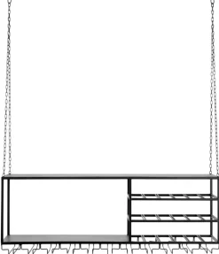 Hylla 'Loft' - Svart