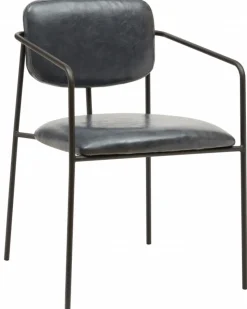 Karmstol 'Ebba' - Mörkgrå