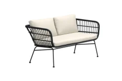 Soffa 'Isola' - Svart/beige