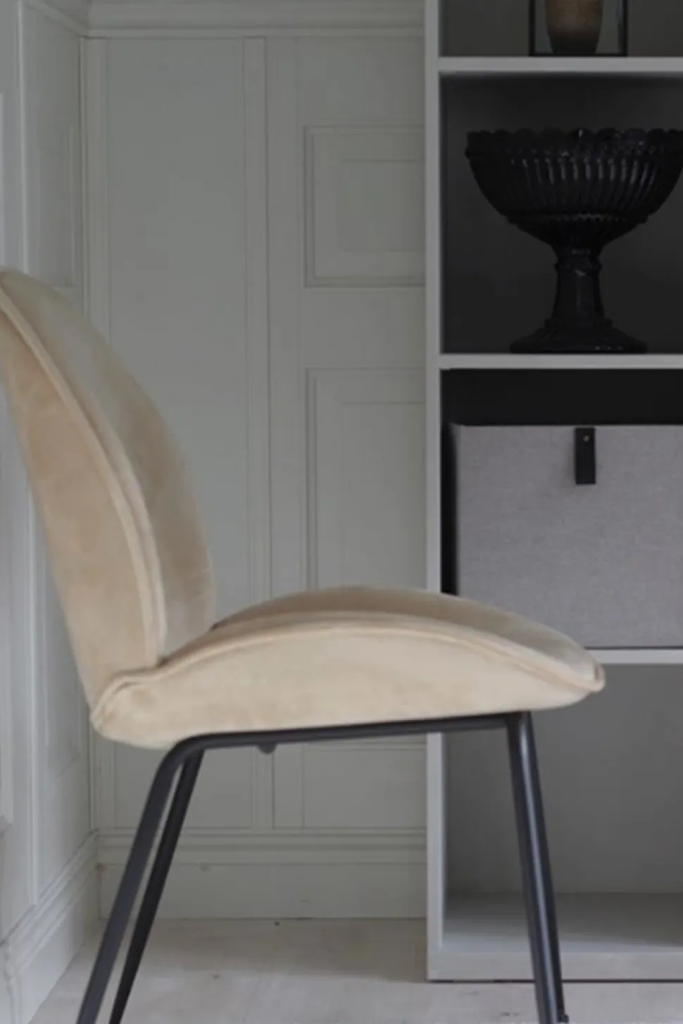 Stol 'Lux' - Sand/Svart