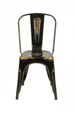 Stol 'Montmartre' - Vintage svart/antik