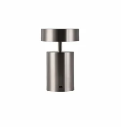 Uppladdningsbar lampa 'Boxholm' - Silver