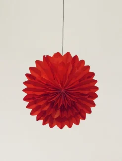 Adventsstjärna 'Lotus' 45cm - Röd