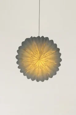 Adventsstjärna 'Lotus' 60cm - Vit