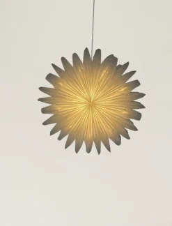 Adventsstjärna 'Lucia' 60cm - Vit