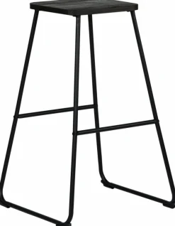 Barstol 'Borås' - Brun/Svart