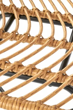 Barstol 'Cane' - Natur/Svart