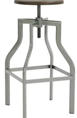 Barstol 'Forshaga' - Silver/Natur