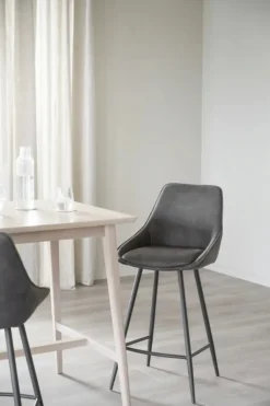 Barstol 'Sierra' - Brun/Svart