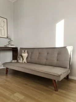 Bäddsoffa 'Eukalyptus' - Beige