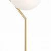 Bordslampa 'Satin' L - Mässing