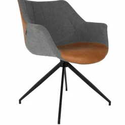 Fåtölj 'Doulton' - Brun