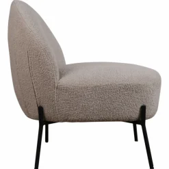 Fåtölj 'Gori' - Beige/Bouclé