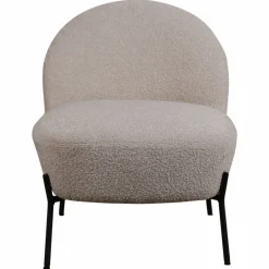 Fåtölj 'Gori' - Beige/Bouclé