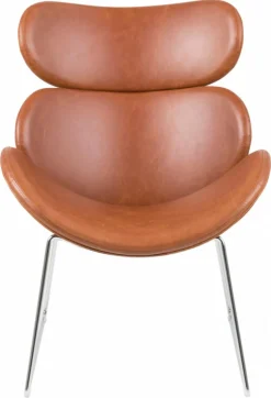 Fåtölj 'Hushum' 85cm - Brun