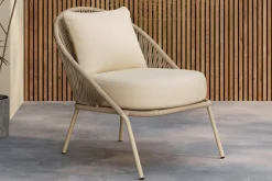 Fåtölj 'Lindos' - Beige