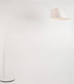 Golvlampa 'Arc' - Vit