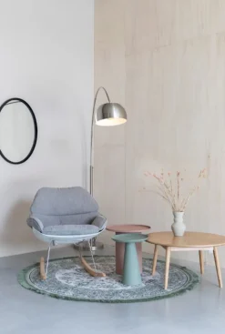 Golvlampa 'Bow' - Silver
