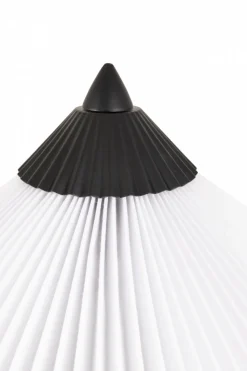 Golvlampa 'Matisse' - Vit/Svart