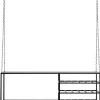 Hylla 'Loft' - Svart