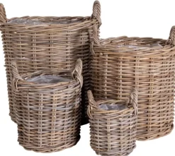 Korgar 'Caor' 4-pack - Natur