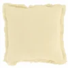 Kuddfodral 'Dorena' 45x45cm - Vit