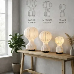 Lampa 'Senigallia' M - Vit