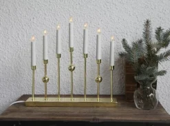Ljusstake 'Kulle' - Vit