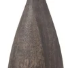 Ljusstake 'Rosa' 28 cm - Brun