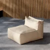 Loungefåtölj 'Rambo' - Cream Beige
