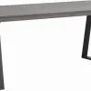 Matbord 'Brooklyn' 220x95cm - Mörkbrun/U-ben