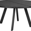 Matbord 'Fred' Runt 160cm - Svart