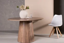 Matbord 'Lisa' Runt 120cm - Brun