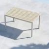 Matbord 'Mirko' 140x74cm - Beige