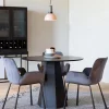 Matbord 'Pilar' Runt 100cm - Svart