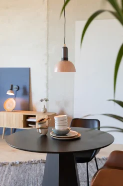 Matbord 'Pilar' Runt 100cm - Svart