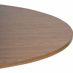 Matbord 'Rounded' Runt 120cm - Valnöt