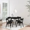 Matbord 'Ärsjö' Runt 105cm - Svart