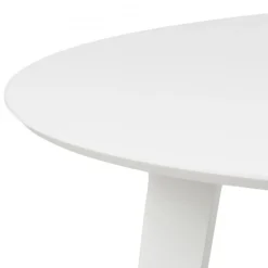 Matbord 'Ärsjö' Runt 105cm - Vit