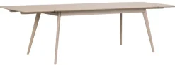 Matbord 'Yumi' 190x90cm - Vitpigmenterad ek