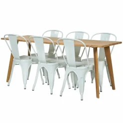 Matgrupp 'Nordisk Montmartre' 1 Bord & 6 Stolar