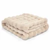 Pläd 'Aranga Bubble Throw' 130x170cm - Beige