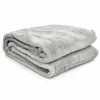 Pläd 'Aranga Super Soft Throw' 130x170cm - Grå