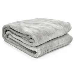 Pläd 'Aranga Super Soft Throw' 130x170cm - Grå