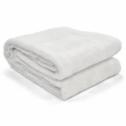 Pläd 'Aranga Super Soft Throw' 130x170cm - Vit