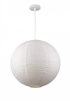 Rislampa 'Lycka' - Vit 50cm