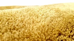 Rund matta 'Aranga Super Soft' 200cm - Gul