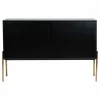 Sideboard 'Frölunda' - Svart/Guld