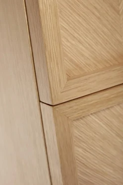 Sidobord 'Herringbone' - Natur